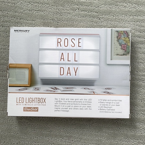 SUPER CUTE led light box for your room! - Picture 3 of 4